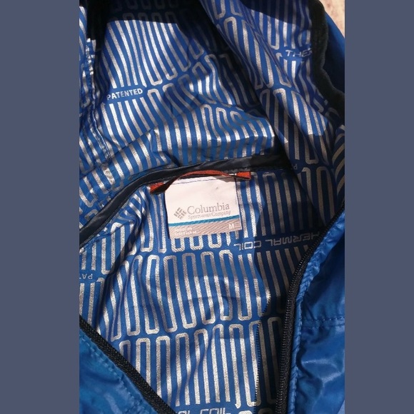 COLUMBIA THERMAL COIL WINDBREAKER JACKET - Picture 4 of 5